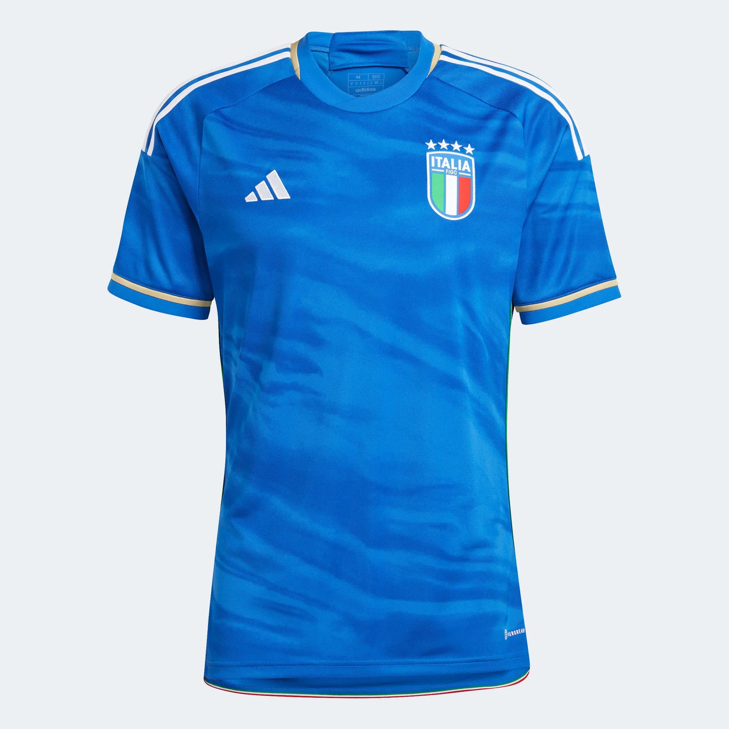 adidas 2023 Italy Home Jersey - Blue (Front)