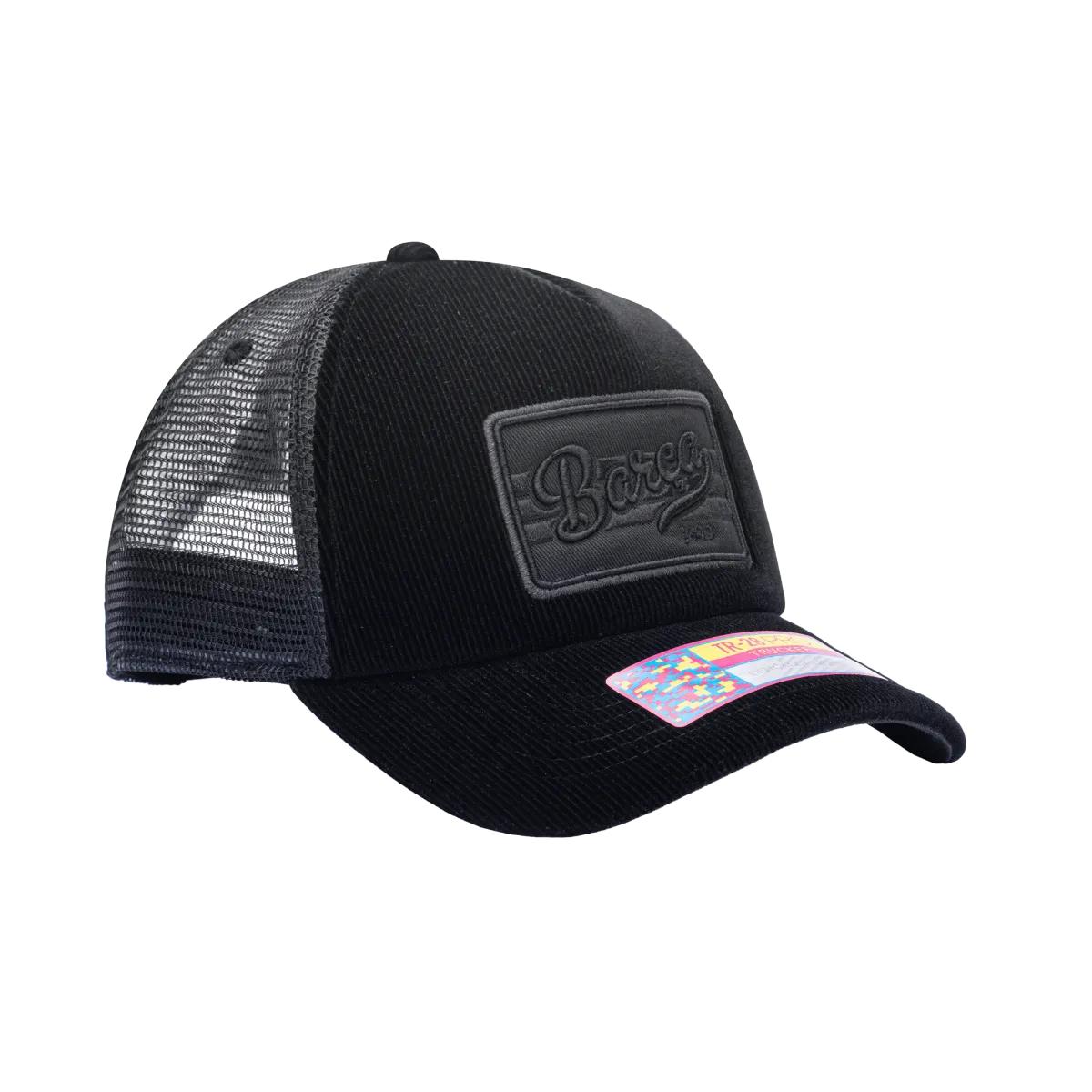 FI Collection Barcelona Signature Truck Hat - Black (Diagonal 2)