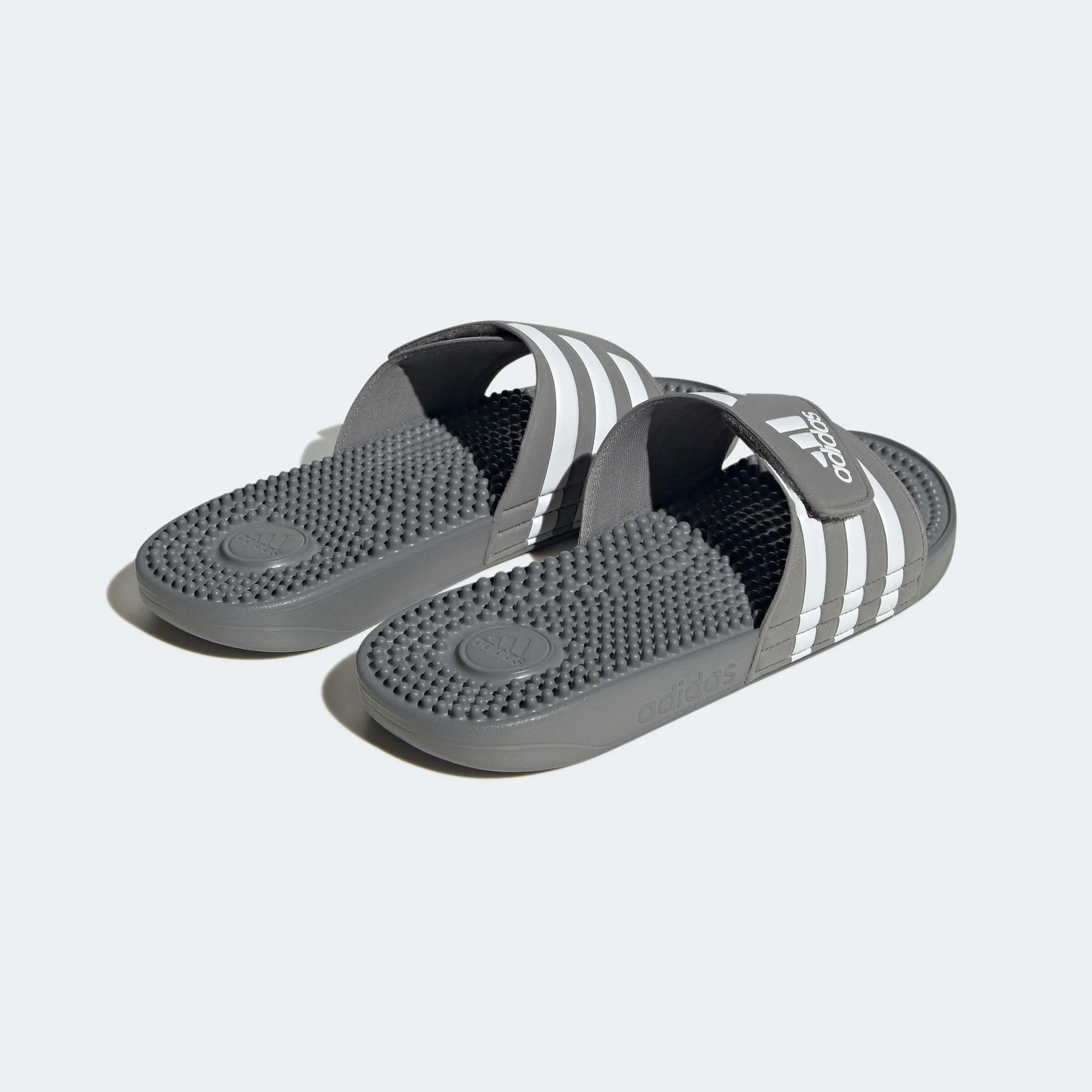 adidas Adissage Grey White