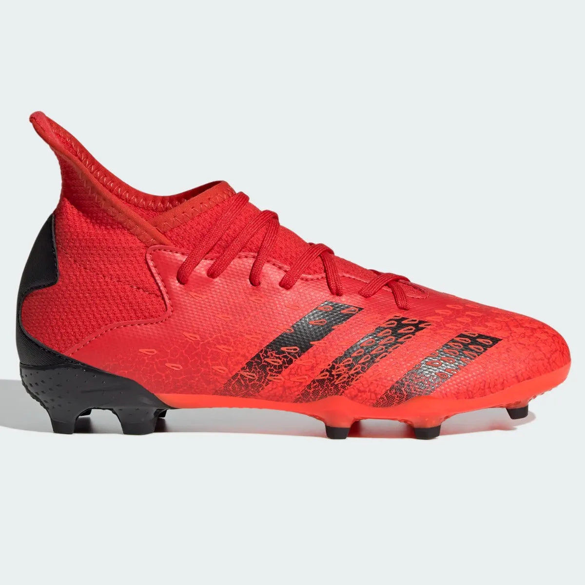 Adidas JR Predator Freak .3 FG - Red-Black (Side 1)