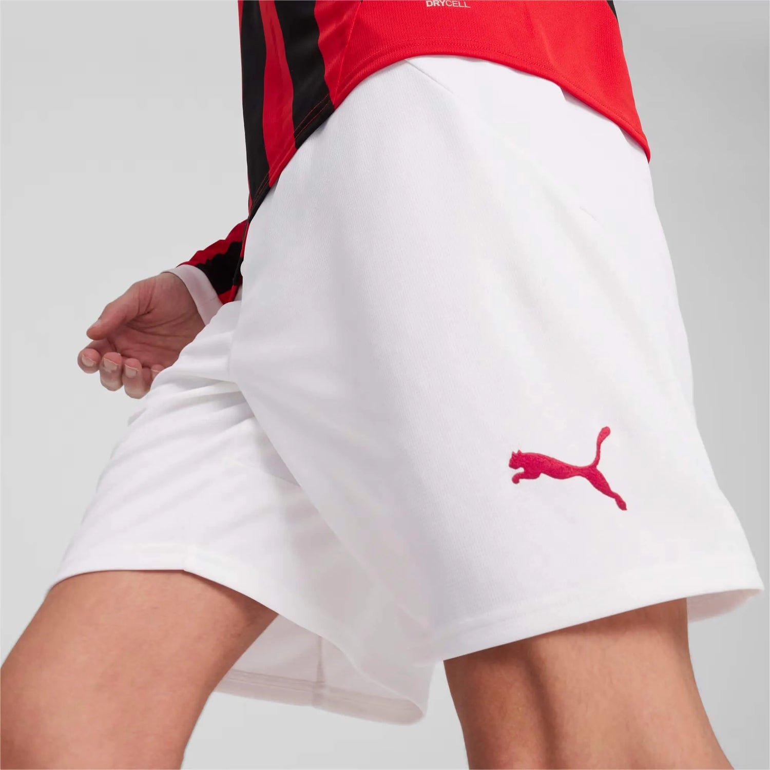 Puma 2024-25 AC Milan Men's Stadium Home Shorts (Detail 2)