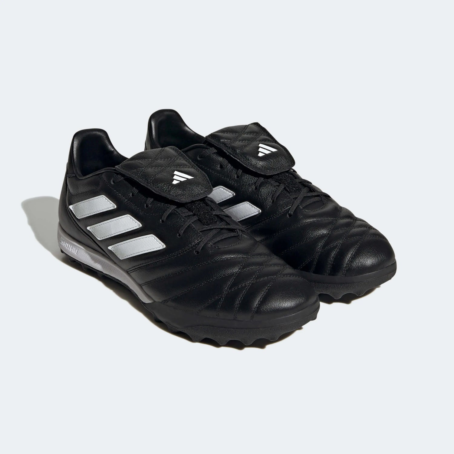 adidas Copa Gloro Turf - Black - White (Pair - Front Lateral)