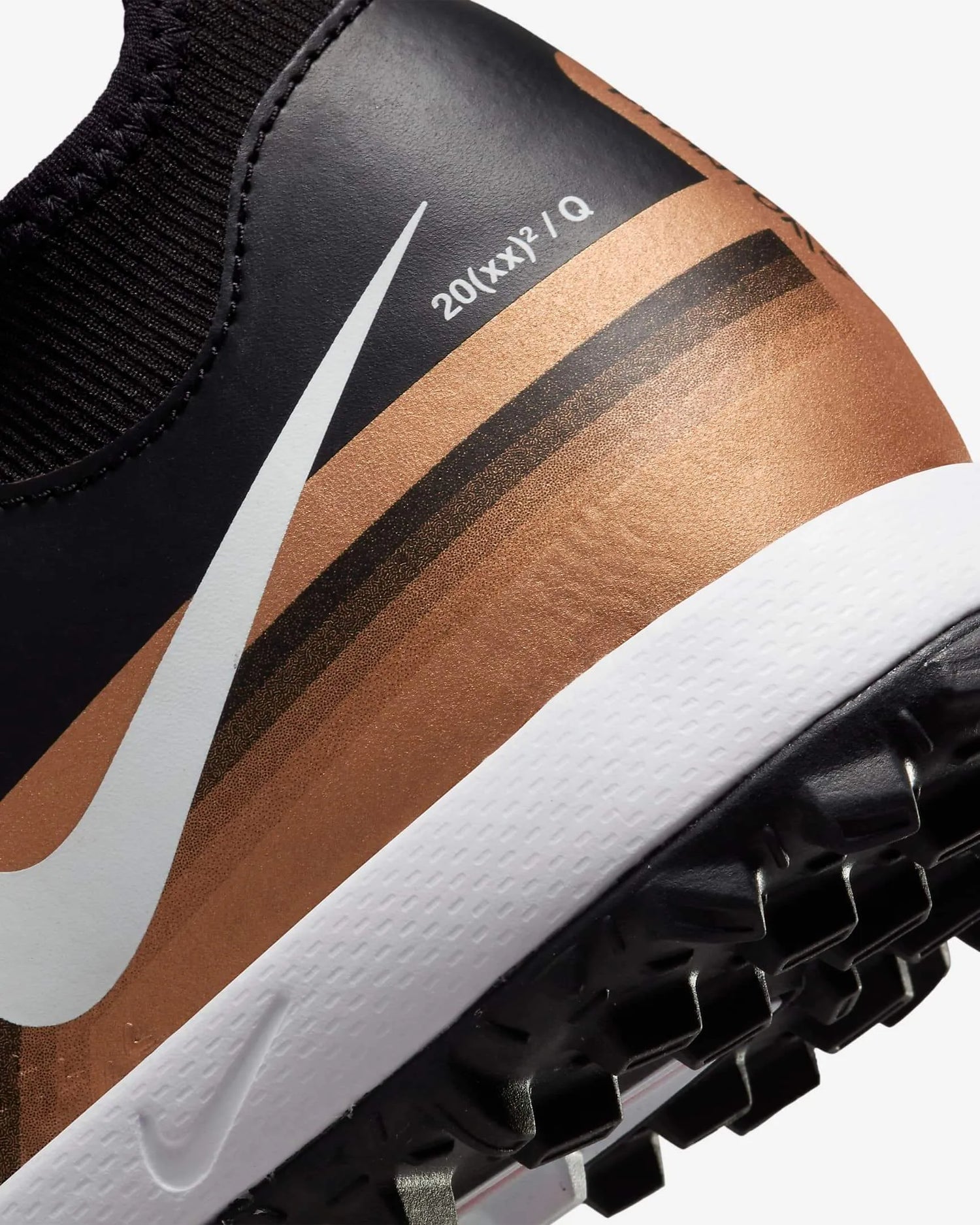 Nike Phantom GT2 Academy DF Turf - Metallic Copper (Detail 2)