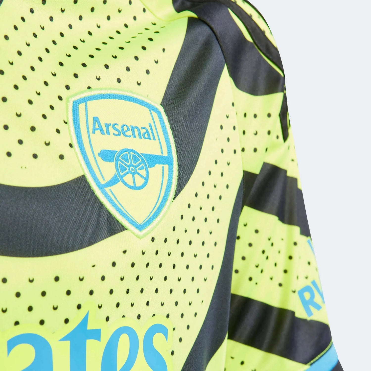 adidas 2023-24 Arsenal Youth Stadium Away Jersey (Detail 1)