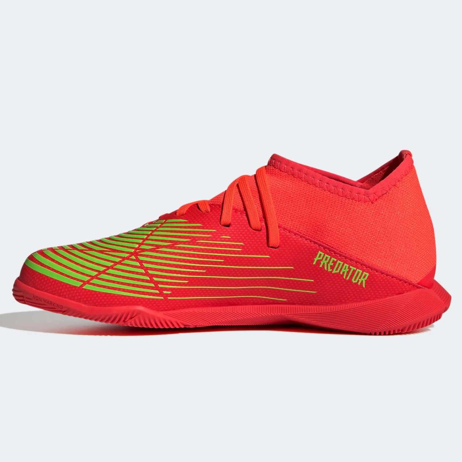 adidas JR Predator Edge .3 Indoor - Solar Red-Solar Green (Side 2)