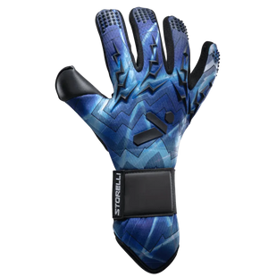 Storelli Lightning Finger Spine Protection Goalkeeper Gloves Blue (Single - Outer)