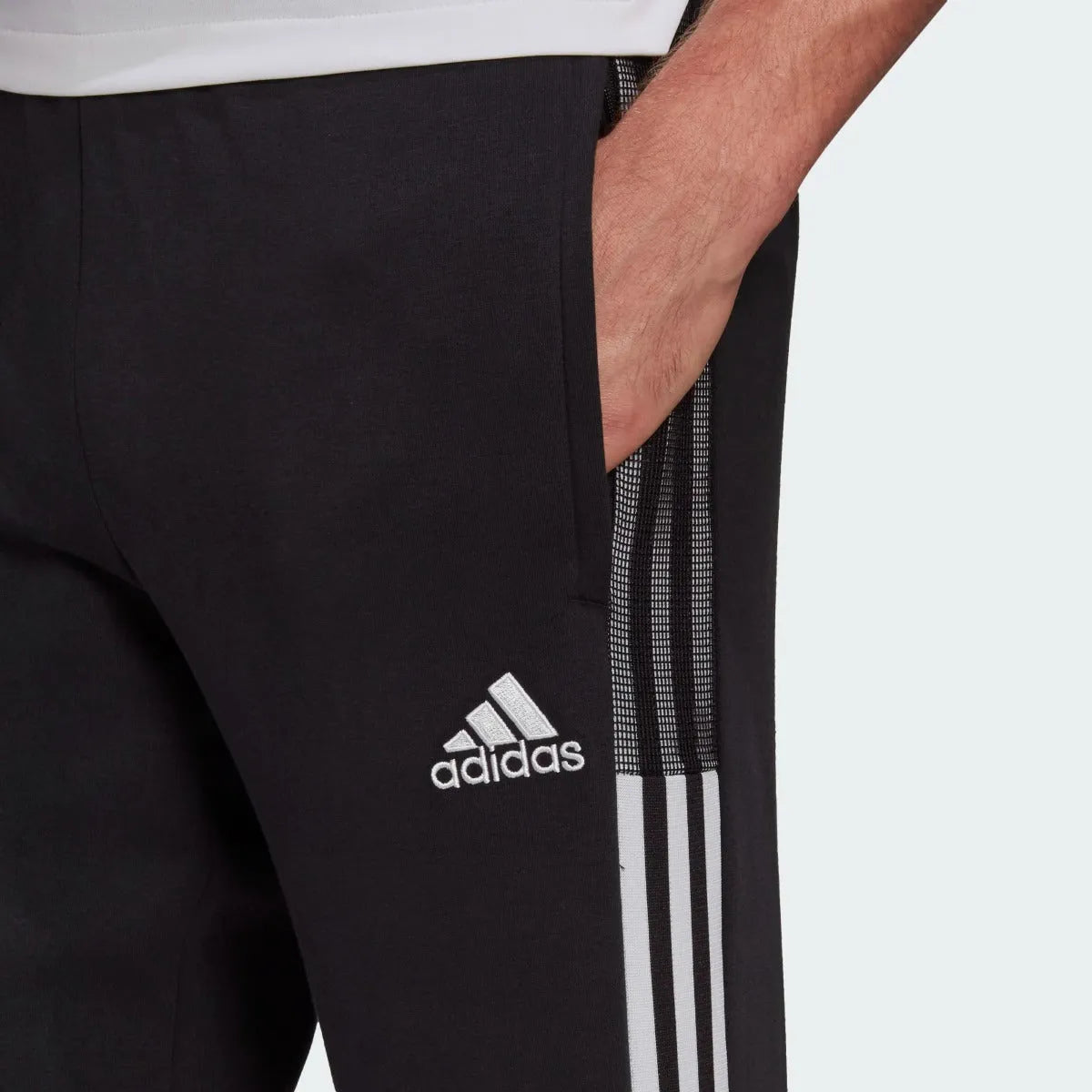 Adidas Tiro 21 Sweat Pants - Black-White