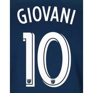 LA Galaxy 2015/19 Away Giovani #10 Jersesey Name Set