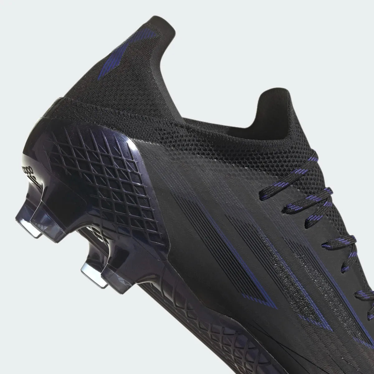 Adidas X Speedflow .1 FG - Black-Sonic Ink (Detail 1)