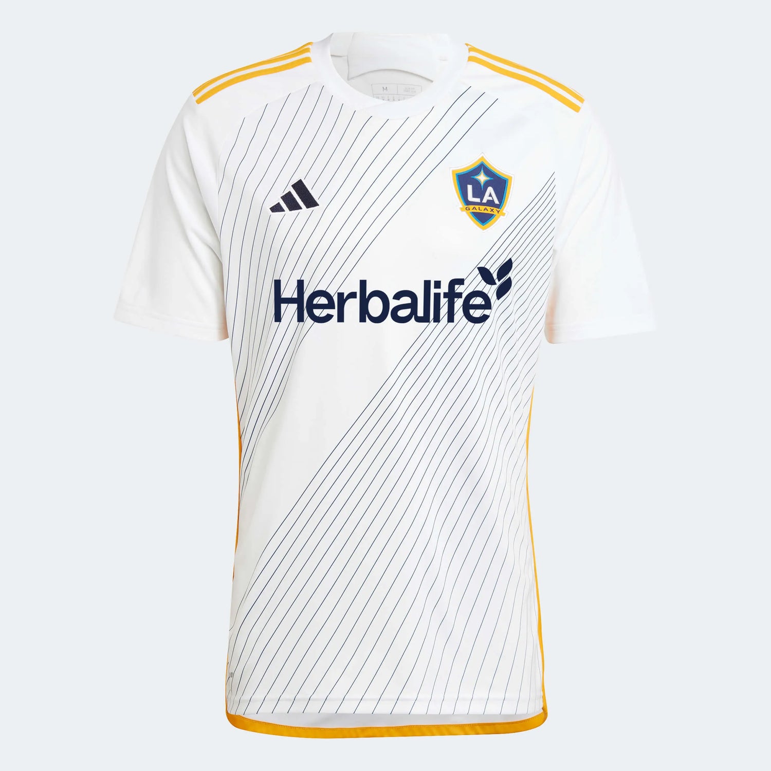 adidas 2024-25 LA Galaxy Men's Stadium Home Jersey (Front)