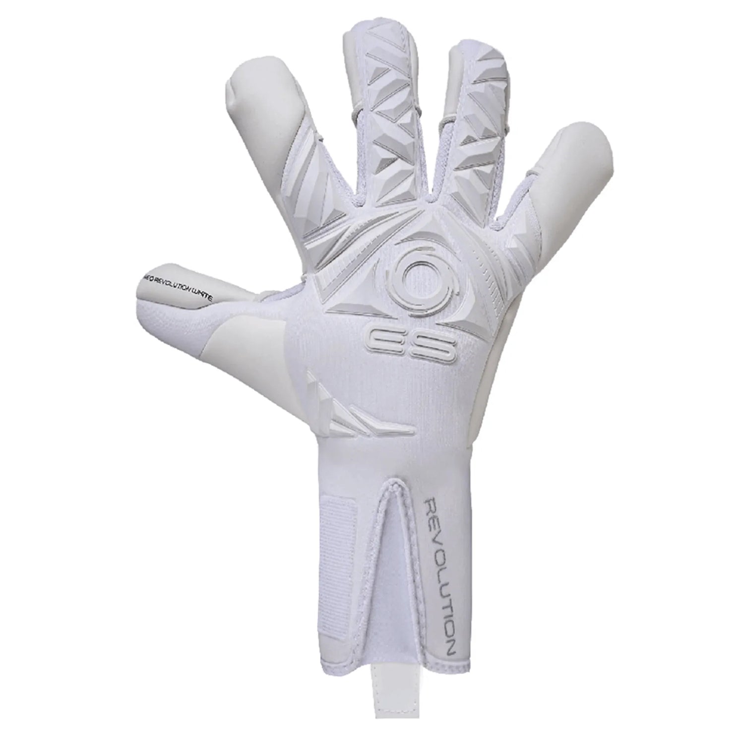 Elite Sport 2022 Neo Revolution White Goalkeeper Glove - White (SIngle - Outer)