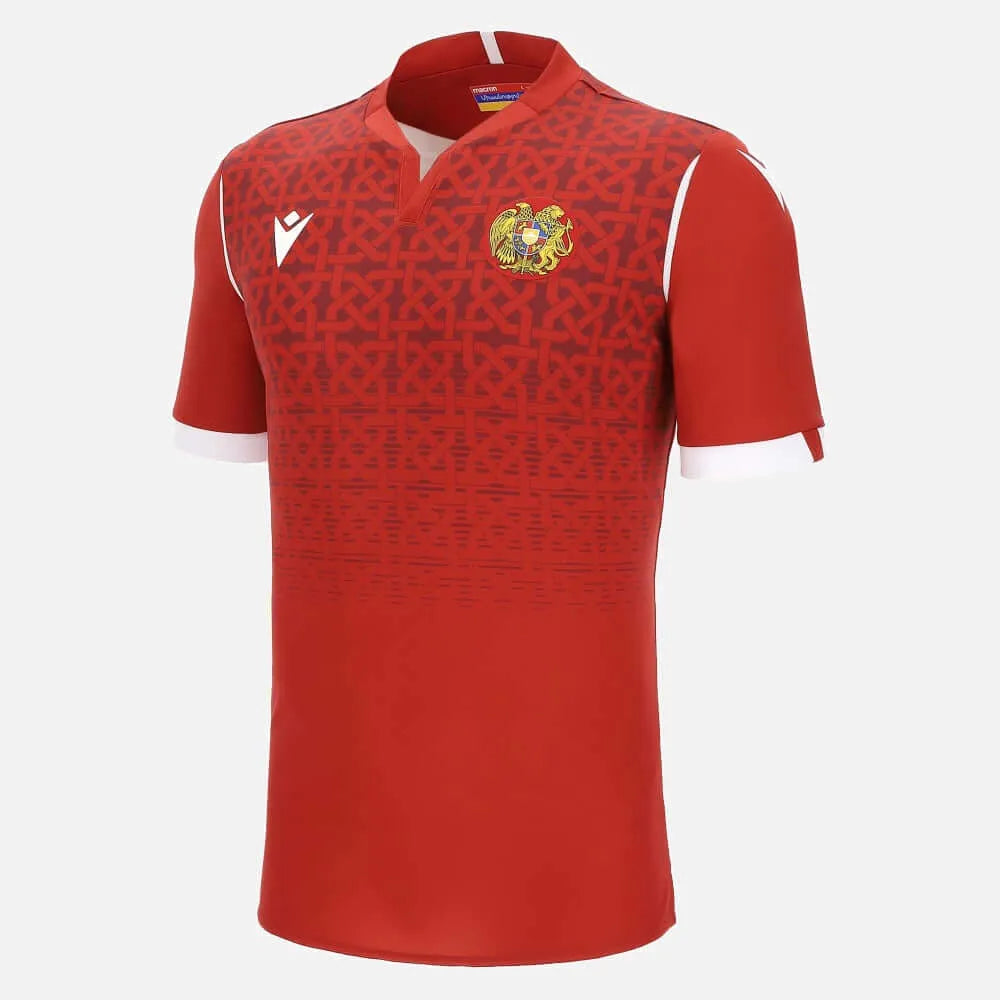 Macron 2022-24 Armenia Men's Authentic Home Jersey (Lateral - Front)