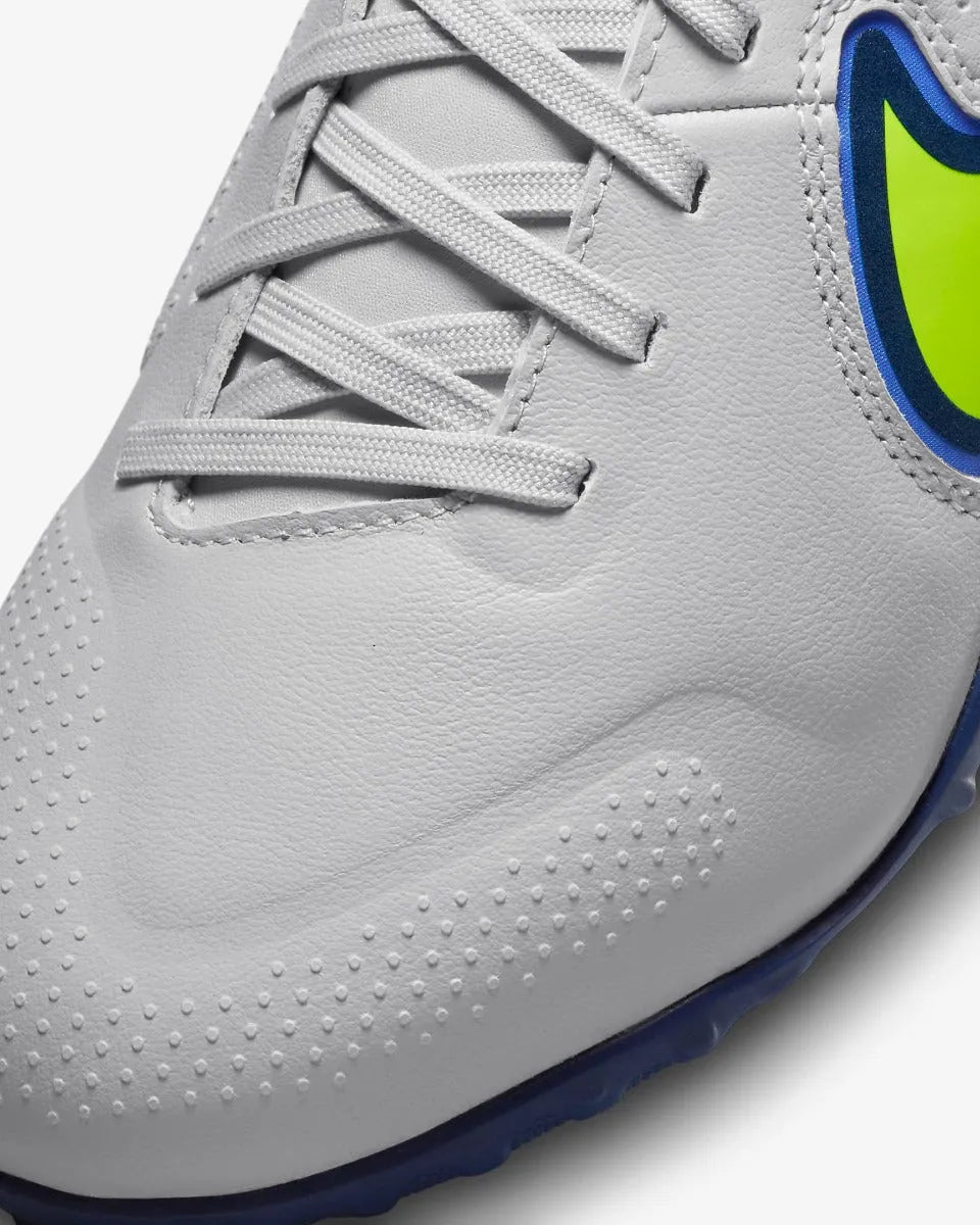 Nike JR Legend 9 Academy TF - Grey-Sapphire-Volt (Detail 1)