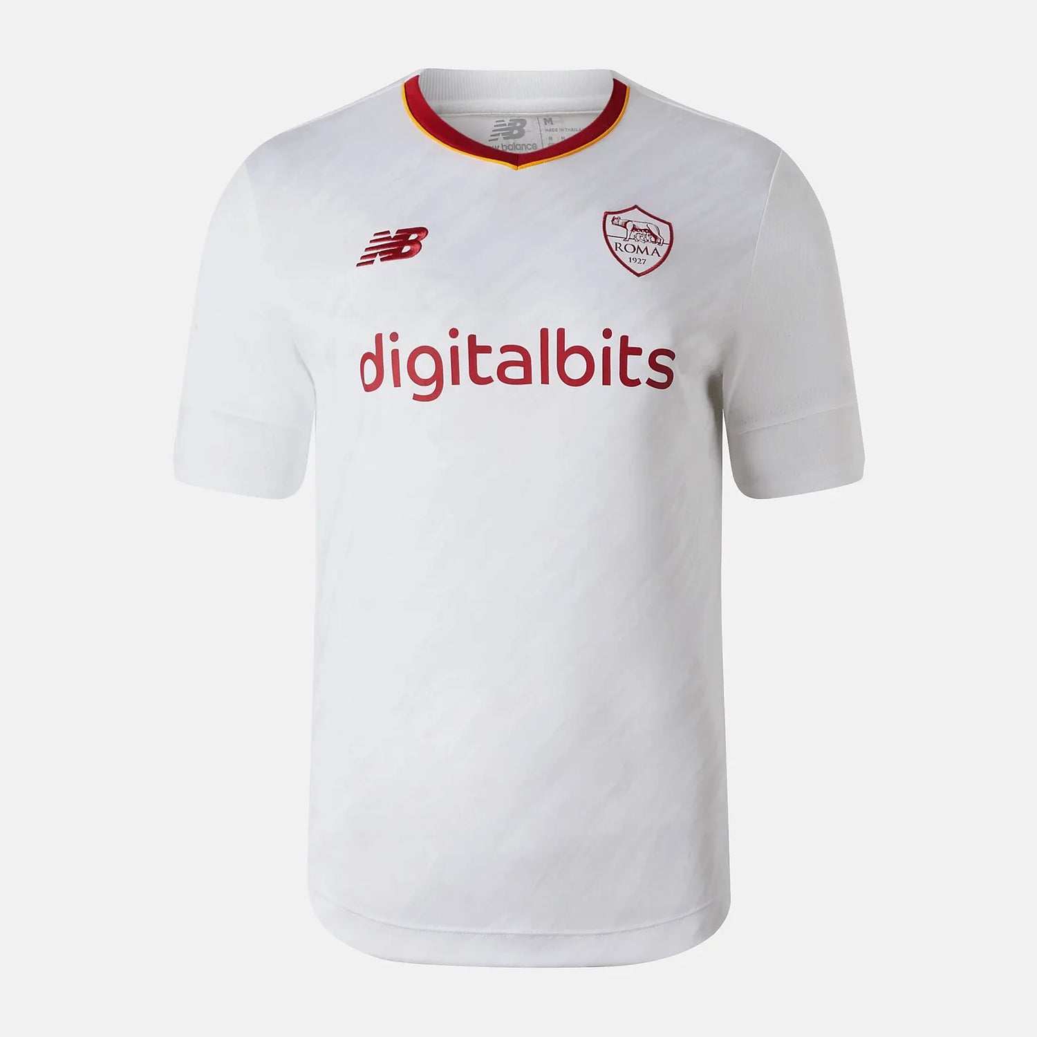 New Balance 2022-23 Roma Away Jersey - White