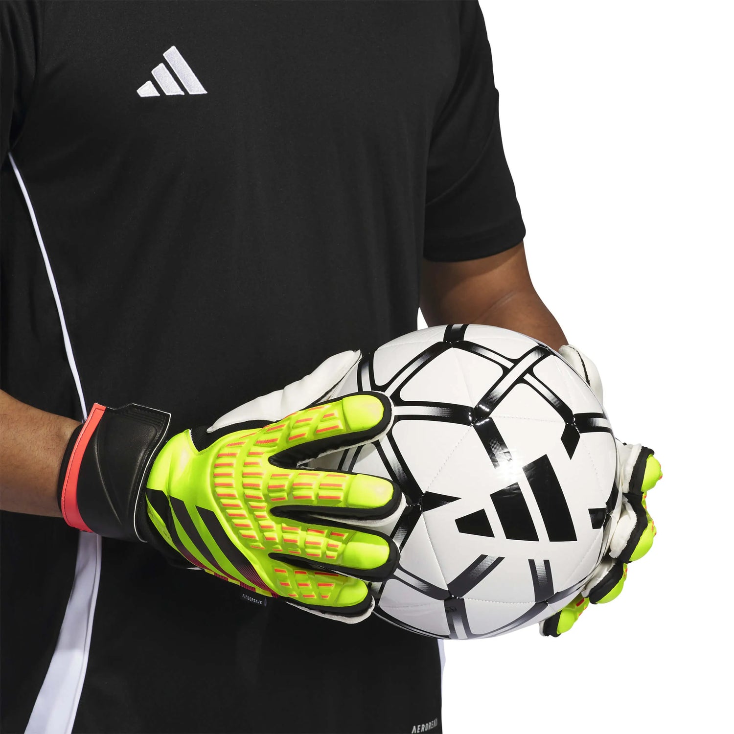 adidas Predator GL Match Fingersave Goalkeeper Gloves (Model 1)