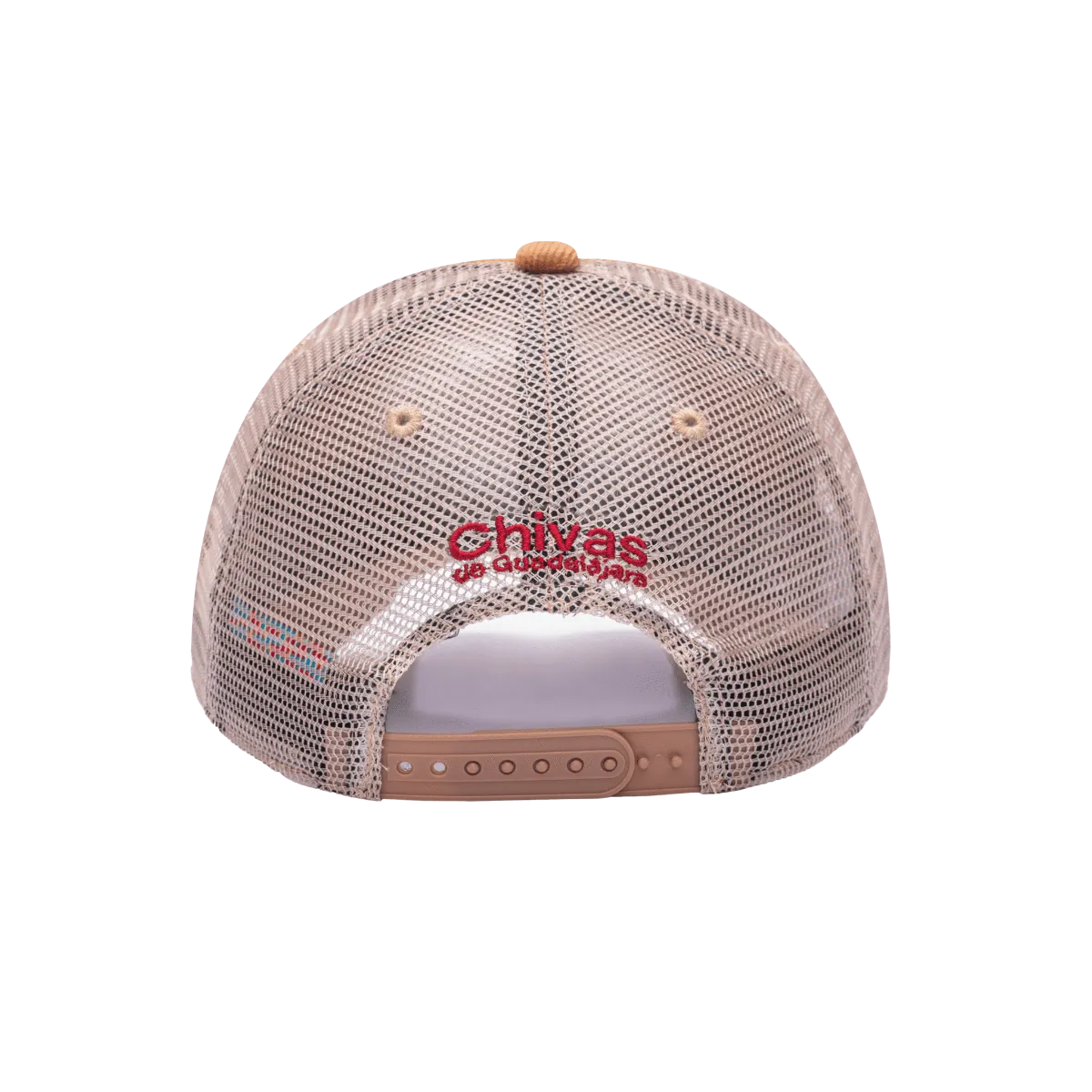 FI Collection Chivas Camionero Trucker Hat - Brown (Back)