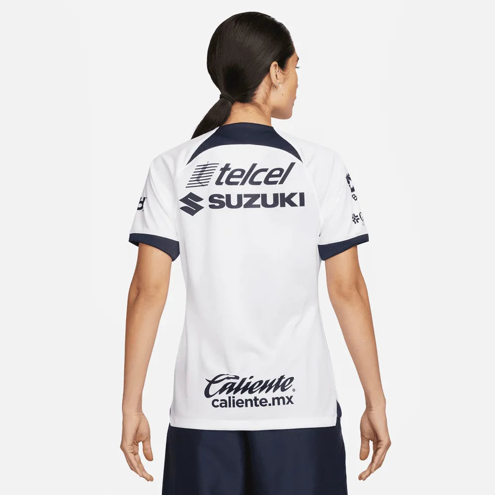 Nike 2023-24 Pumas Women's Stadium Home Jersey (Model - Back)