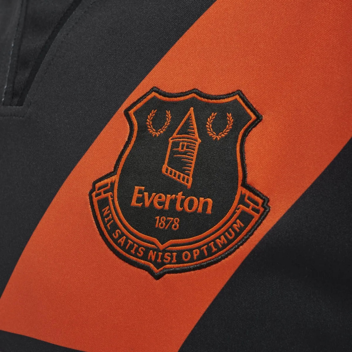 Hummel 2021-22 Everton Away Jersey - Black (Detail 3)