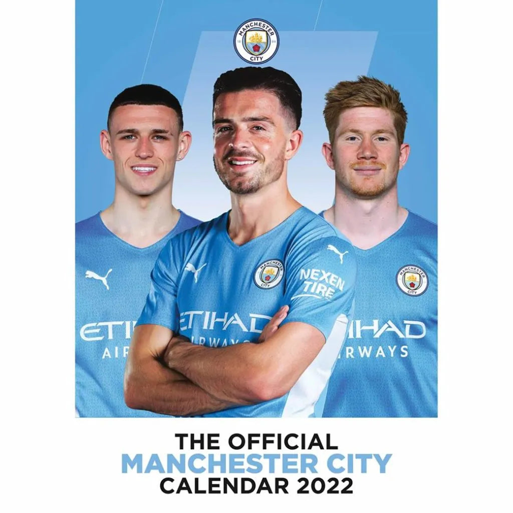 Manchester City 2022 Official Calender (Front)