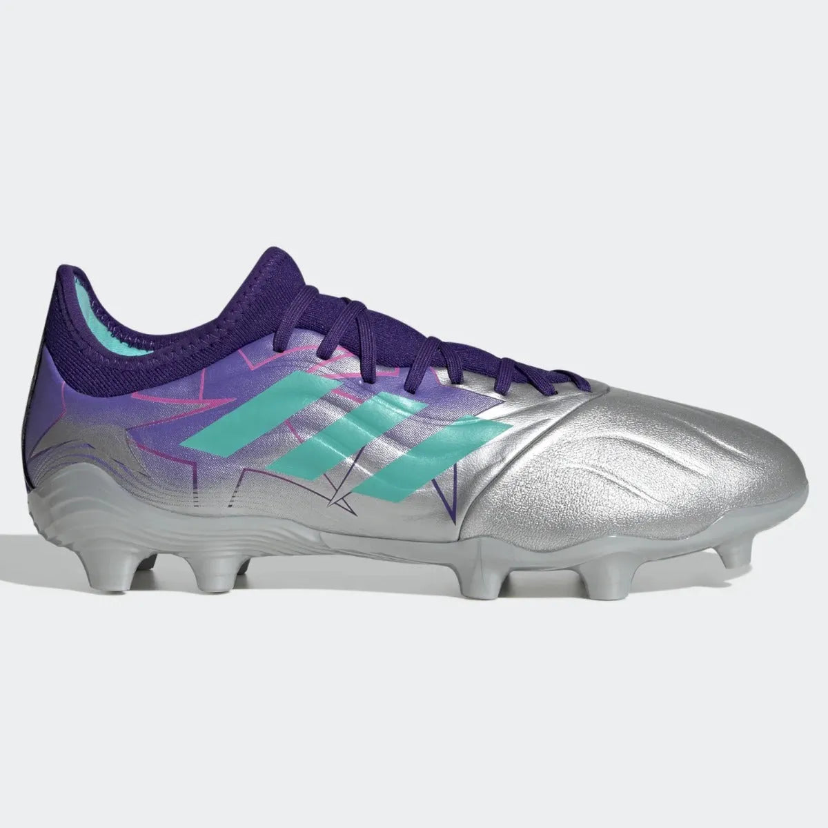 adidas Copa Sense .3 FG - Silver-Mint Rush-Purple