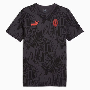 Puma 2024-25 AC Milan Men's FTBLCulture Tee (Front)