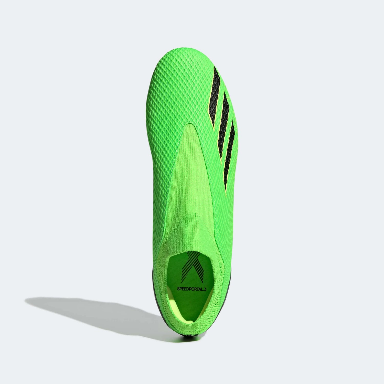 adidas X SpeedPortal .3 Laceless FG - Solar Green-Black (Top)