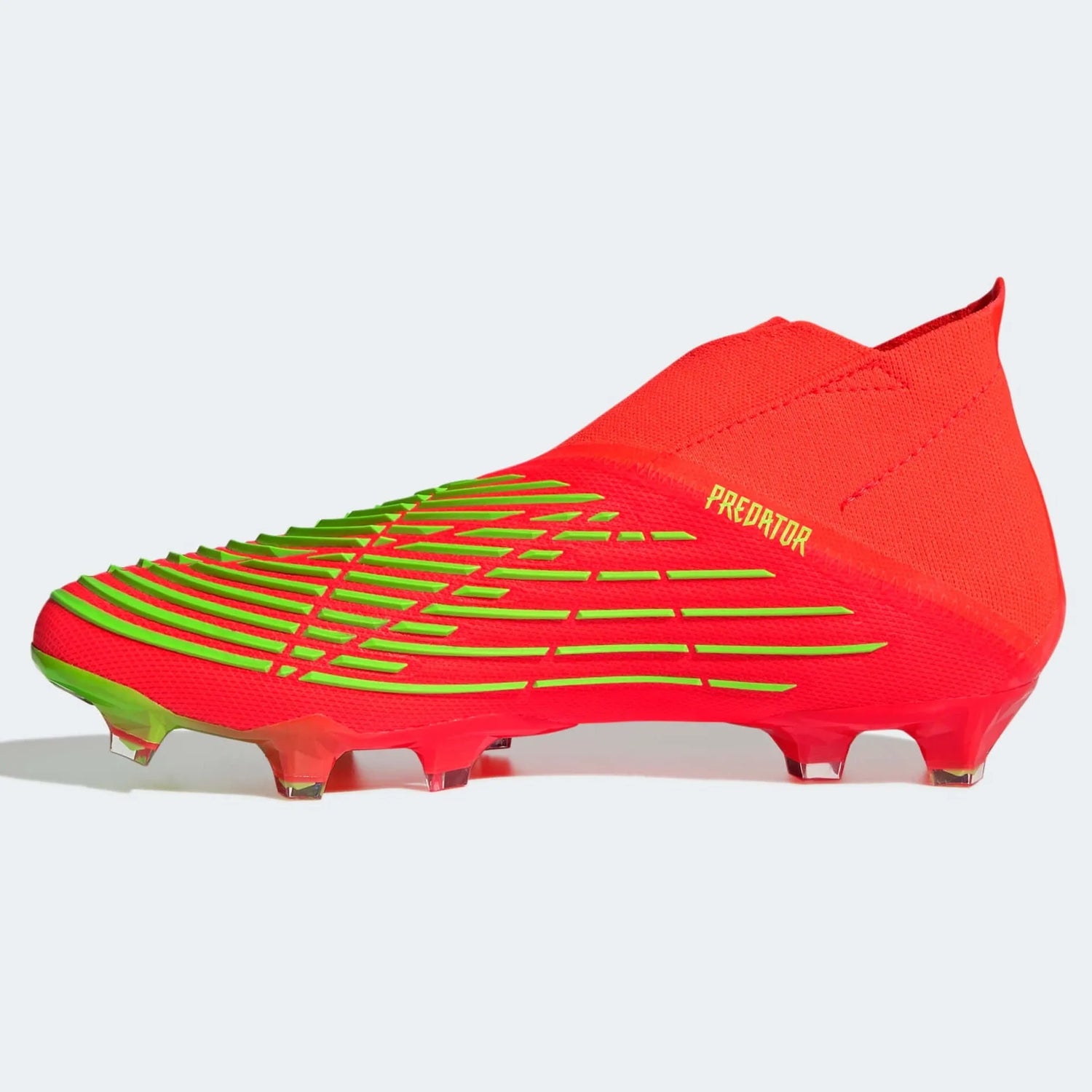 adidas Predator Edge + FG - Solar Red-Solar Green (Side 2)