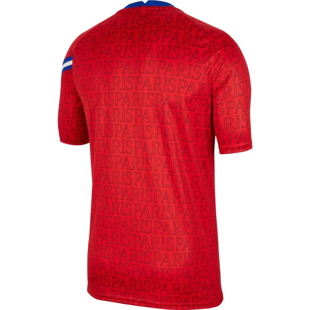 Nike 2020-21 PSG Dri-Fit Training Top - Red-Blue