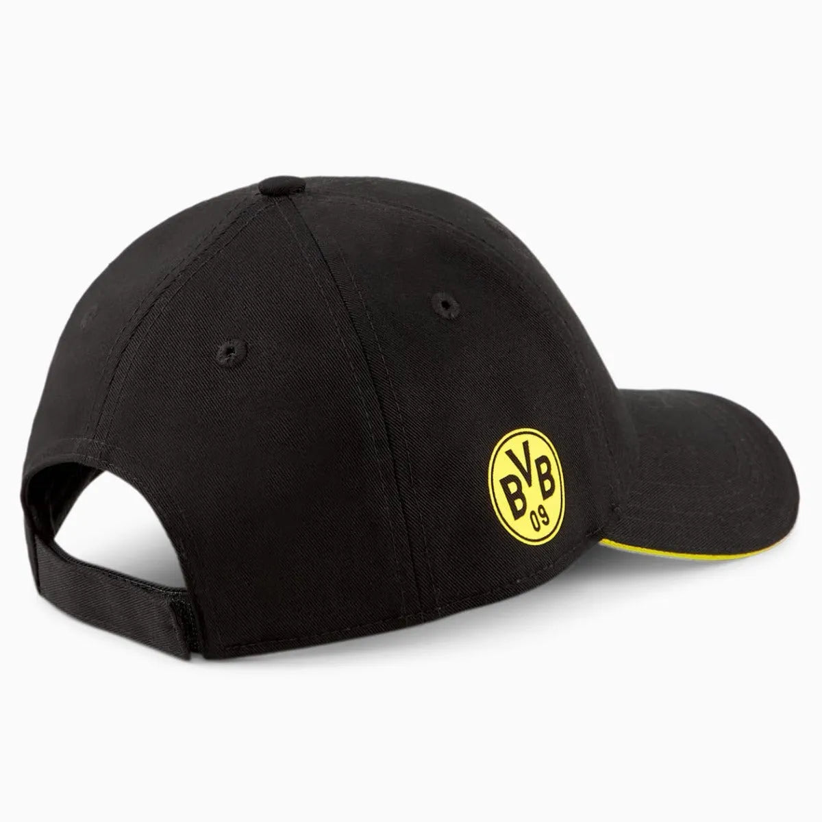 Puma 2021-22 Borussia Dortmund ftblCORE Cap - Black-Yellow (Back)