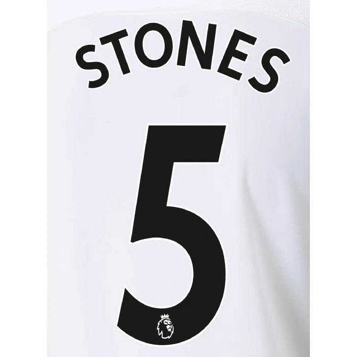 Manchester City 2021/ 22 Away Stones #5 Jersey Name Set-Black (Main)