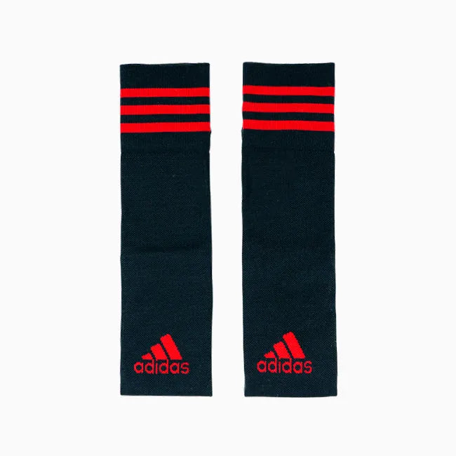 adidas LAUFA Mi 21 Sock - Black & red showing adidas logo