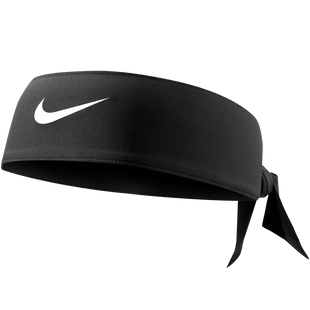 Nike Dri-Fit Head Tie 3.0 Black-White (Lateral - Front)