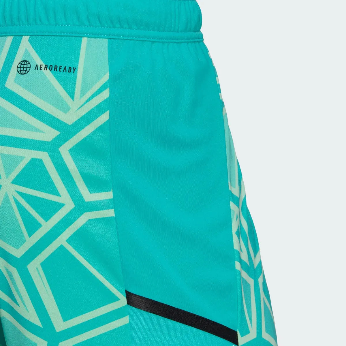 adidas Condivo 22 Goalkeeper Shorts - Mint Rush (Detail 1)