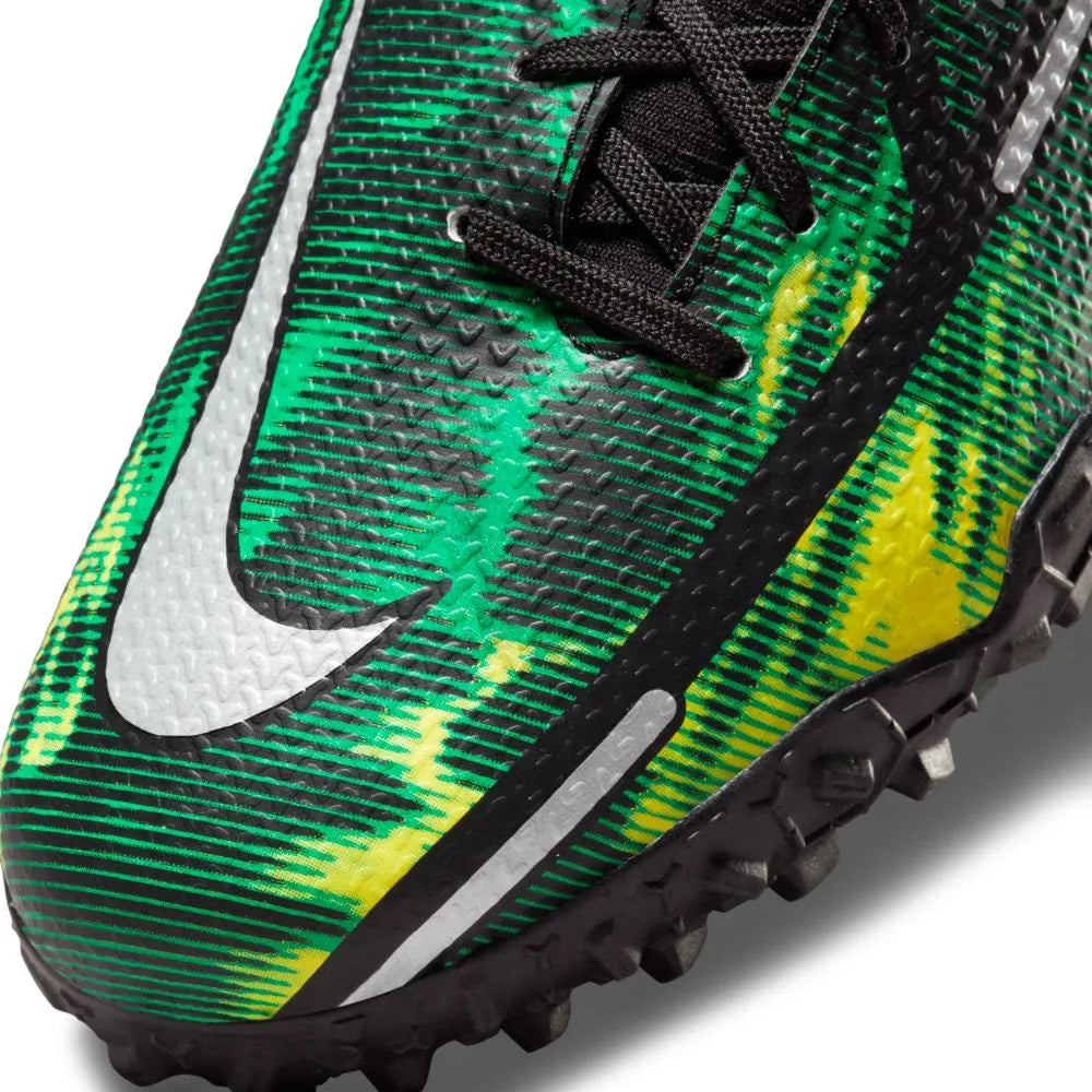 Nike JR Phantom GT2 Academy DF SW TF  - Black-Green Strike (Detail 1)