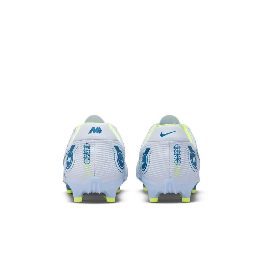 Nike Mercurial Vapor 14 Academy FG-MG - Grey-Blue (Pair - Back)