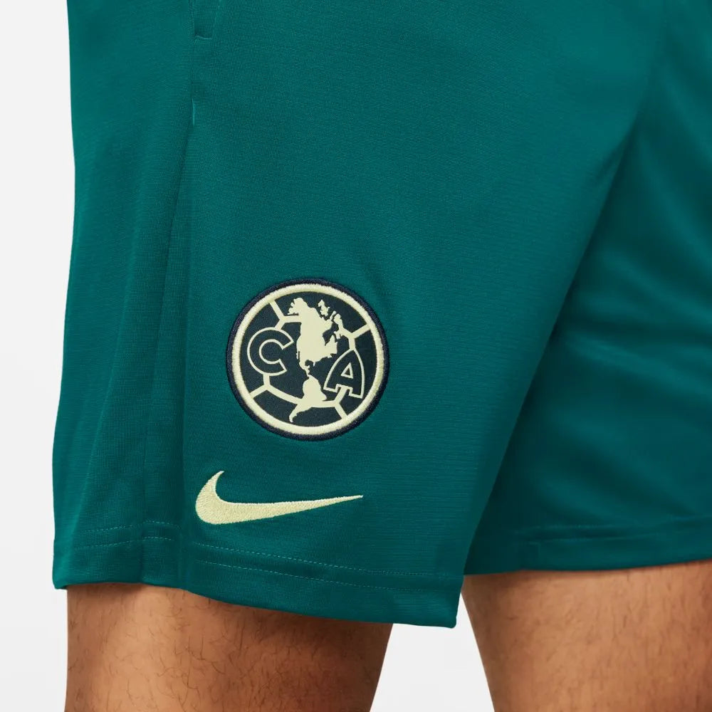 Nike 2021-22 Club America Academy Pro Shorts - Teal (Detail 1)