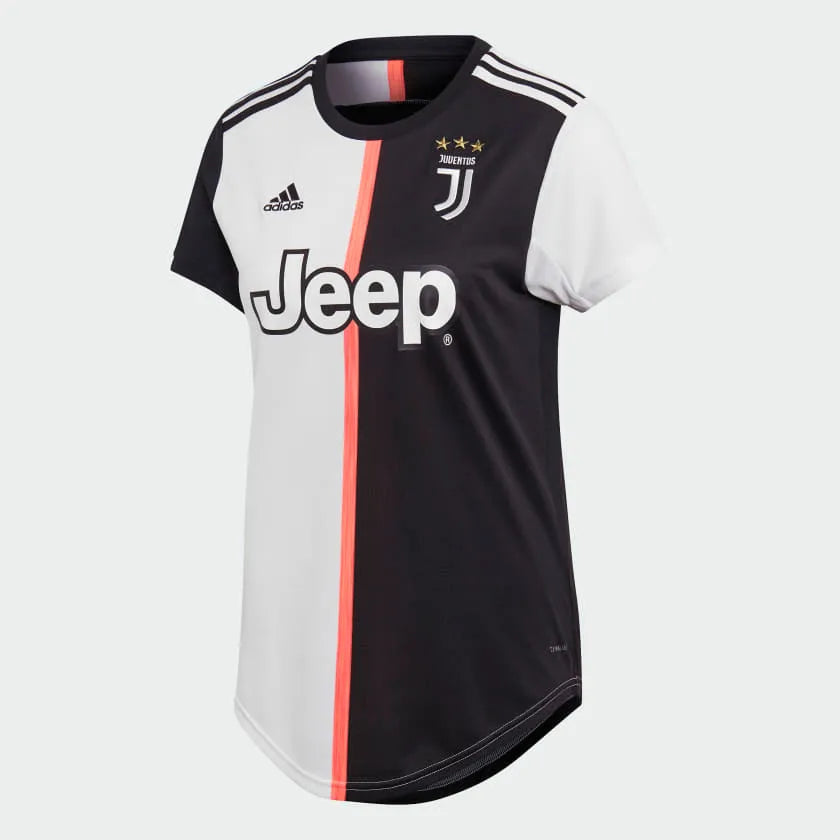 adidas 2019-20 Juventus Women's Home Jersey - White-Black