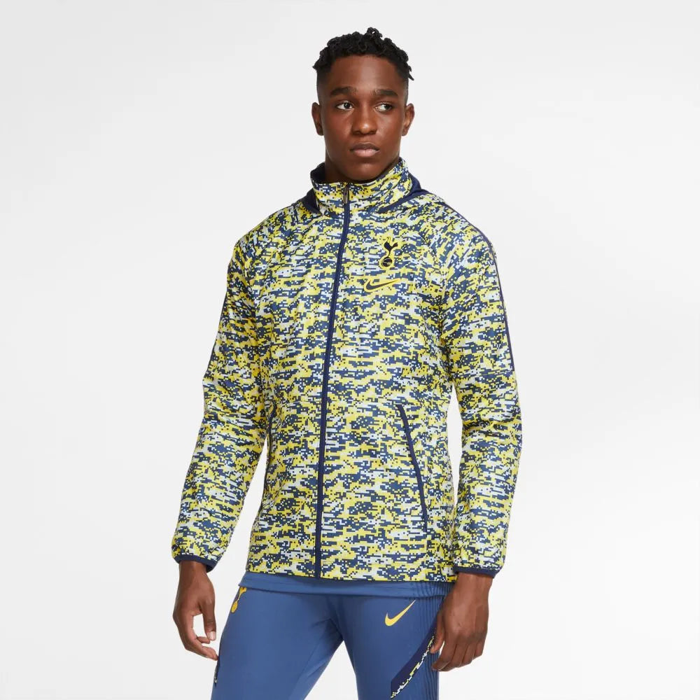 Nike 2020-21 Tottenham AWF Lite Jacket - Yellow-Blue-Platinum