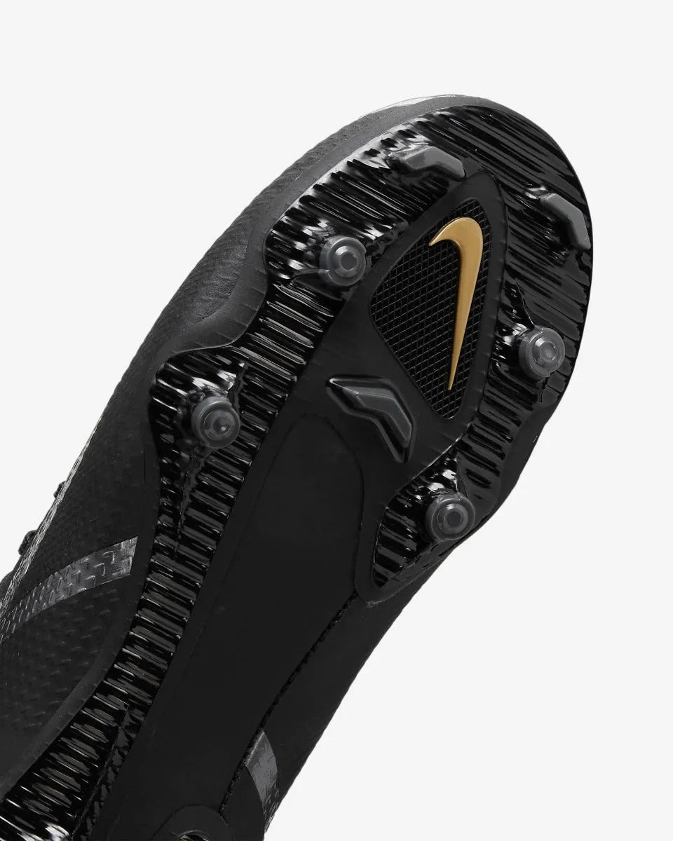 Nike JR Phantom GT2 Academy DF FG-MG - Black-Dark Grey-Gold (Detail 1)