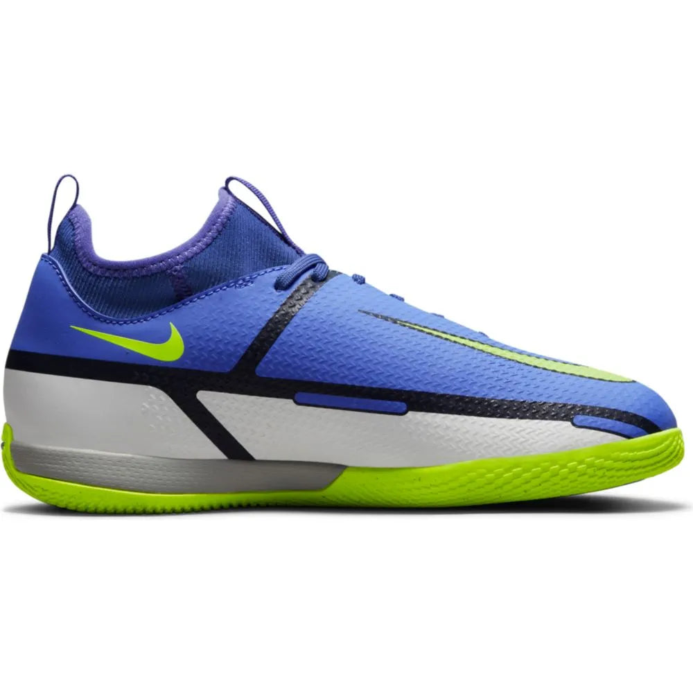 Nike JR Phantom GT2 Academy IC - Sapphire-Volt-Grey (Side 2)