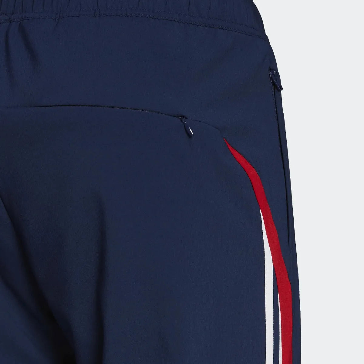 adidas 21-22 Bayern Munich Teamgeist Woven Pants - Indigo (Detail 2)