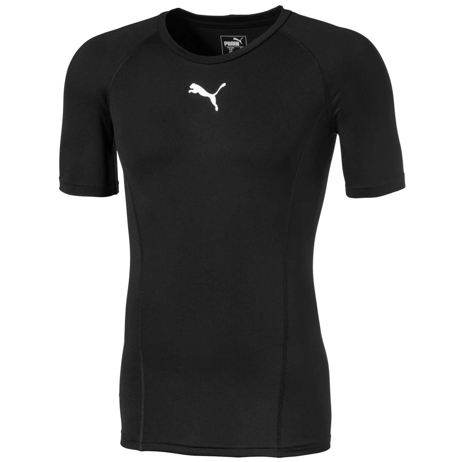 Puma LIGA Baselayer Men's SS Tee Puma Black (Front)