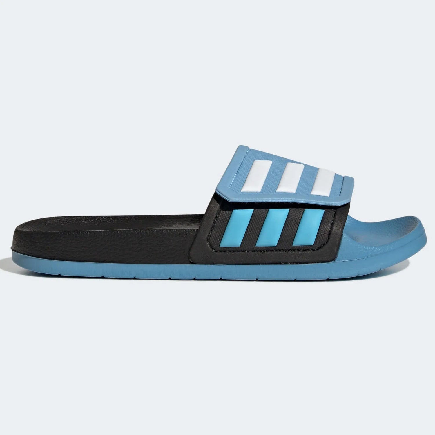 adidas Argentina Adilette TND Slides - Black-Light Blue