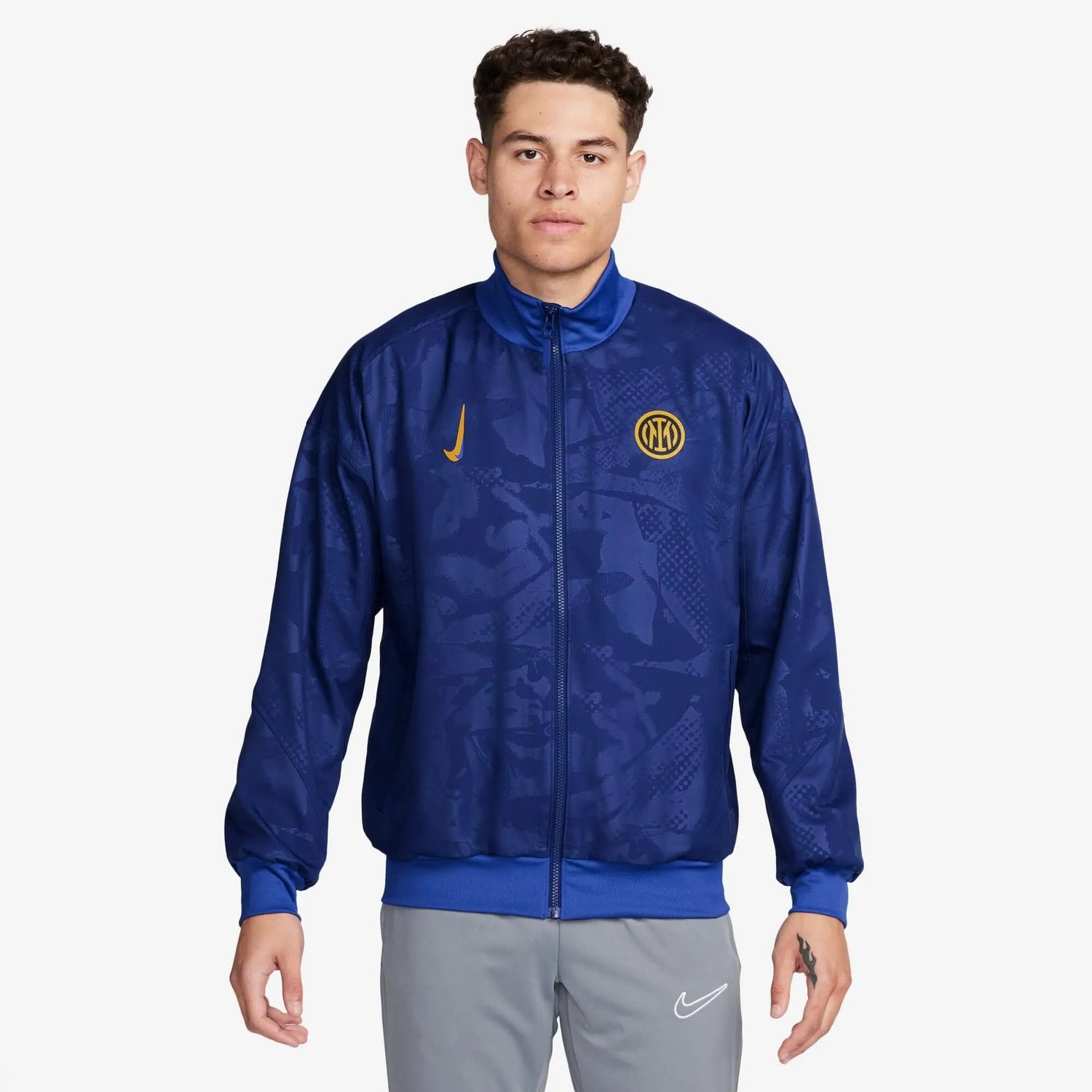 Nike 2024-25 Inter Milan Men's Strike Anthem Jacket (Model - Front)