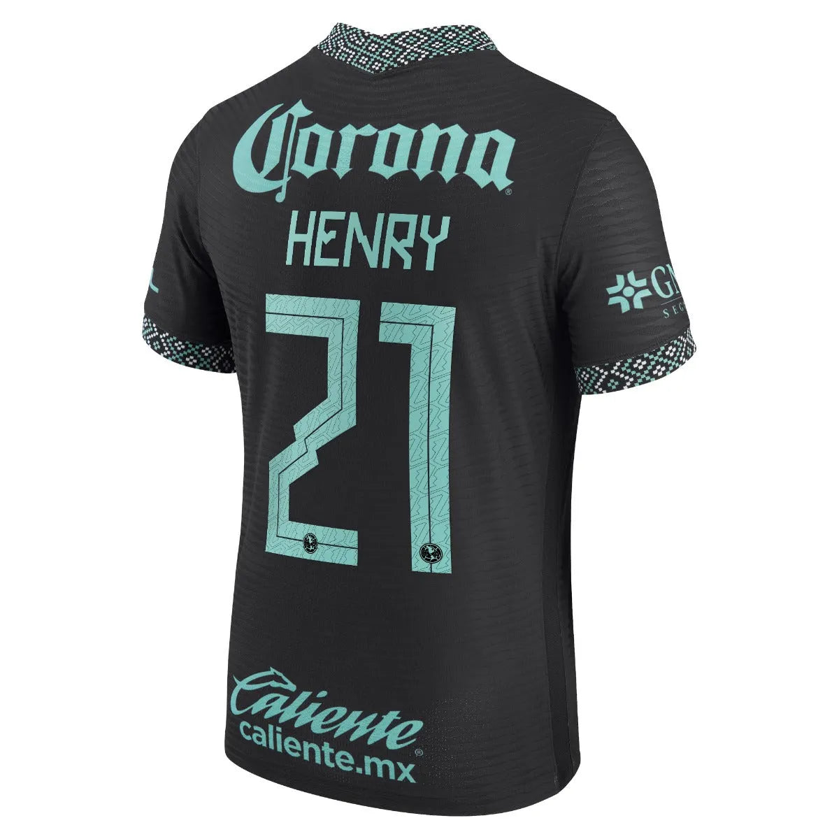 Nike 2022 Club America Third ADV Match Jersey - Black-Healing Jade