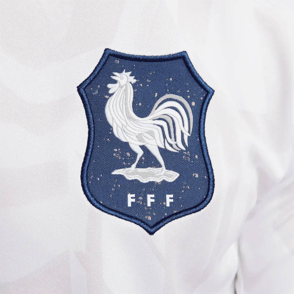 Nike 2023-24 France Women's (Men's Cut) Stadium Away Jersey (Detail 4)