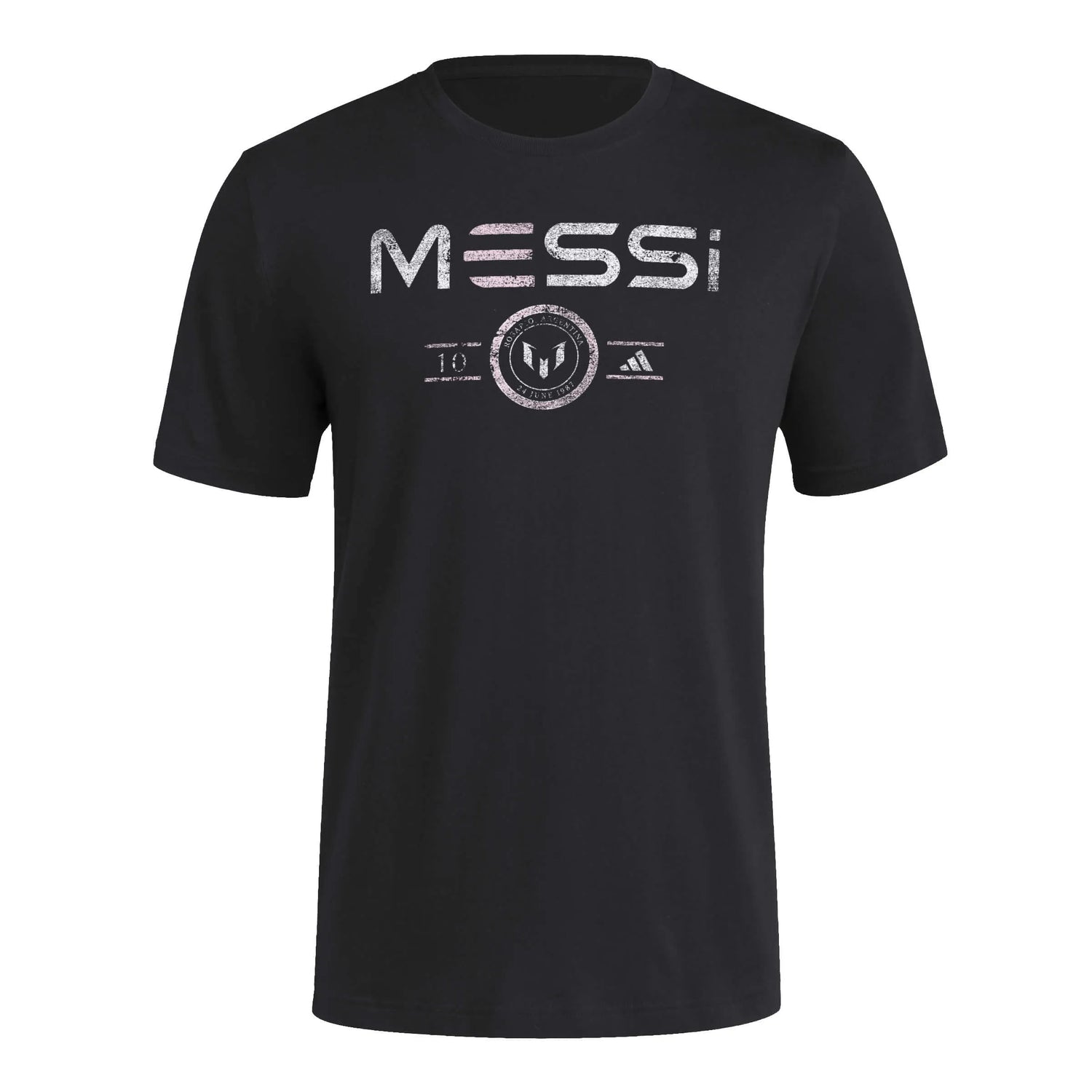 adidas 2024-25 Messi Men's Heritage 10 Tee (Front)