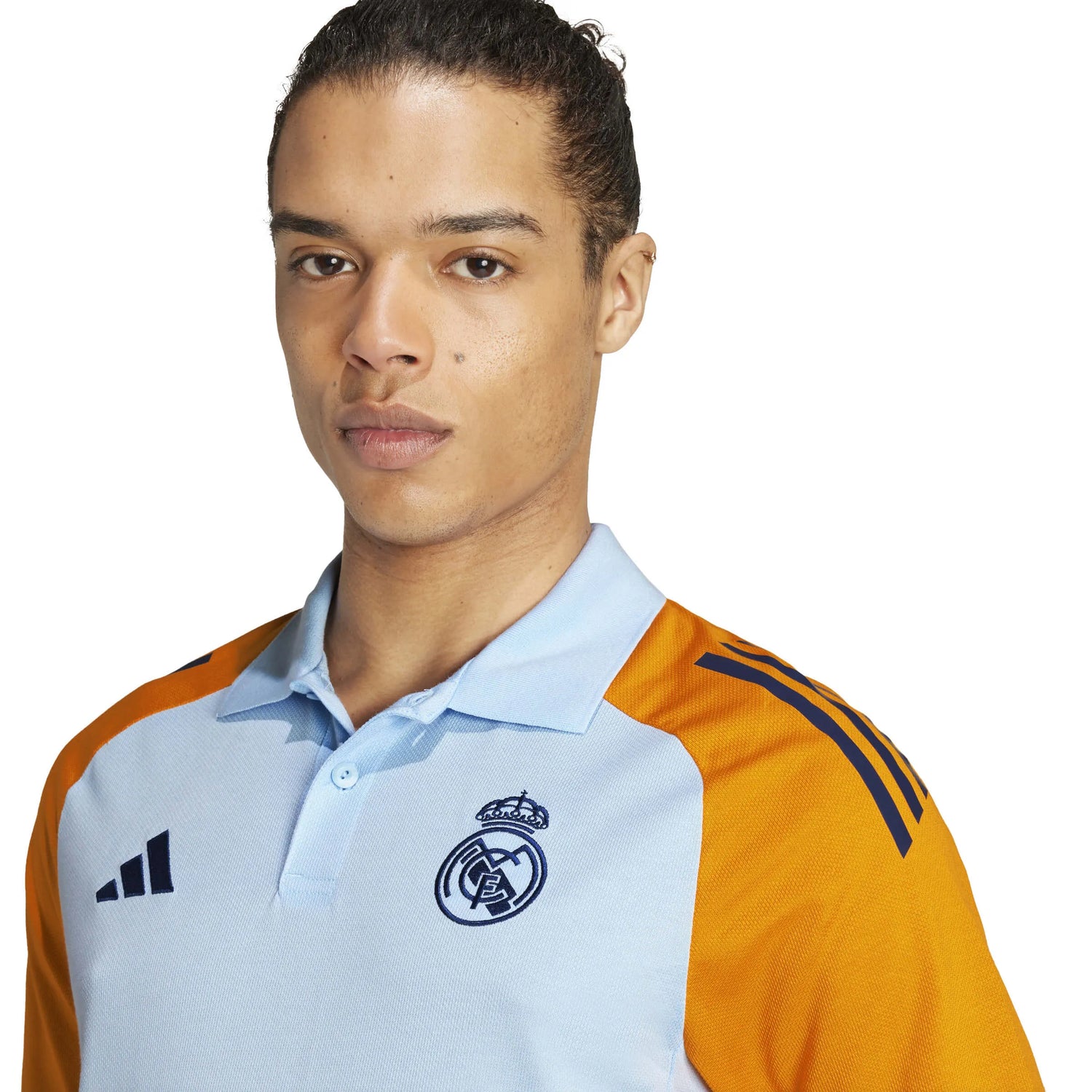 adidas 2024-25 Real Madrid Men's Polo Shirt (Detail 1)