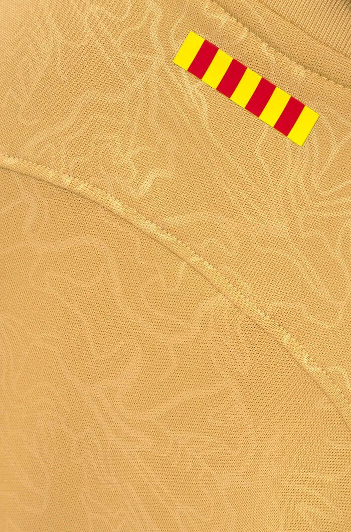 Nike 2022-23 FC Barcelona Away Jersey - Club Gold-Obsidian (Detail 4)