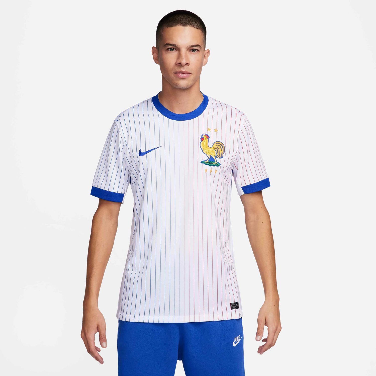 Nike 2024-25 France Men's Stadium Away Jersey (Model - Front)